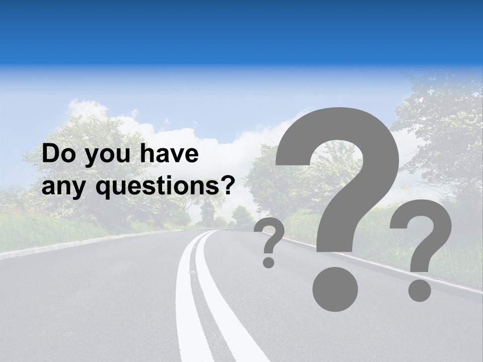 Lone Landscape Single PowerPoint Template