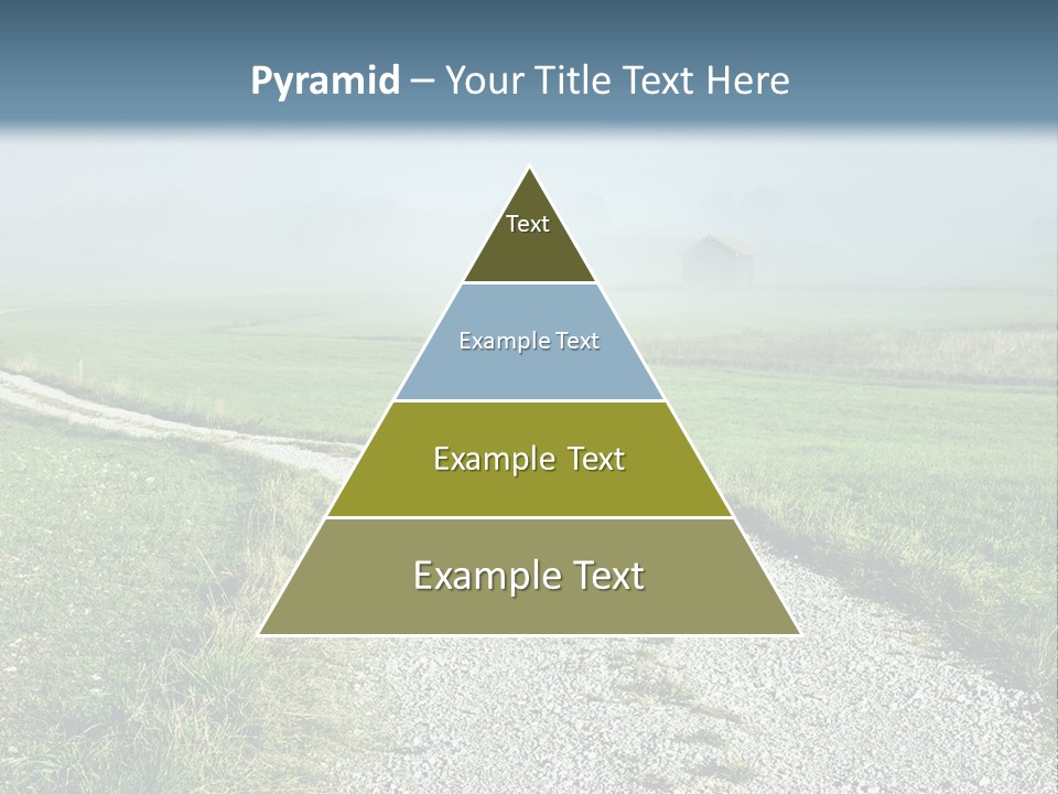Mountain Field Fall PowerPoint Template