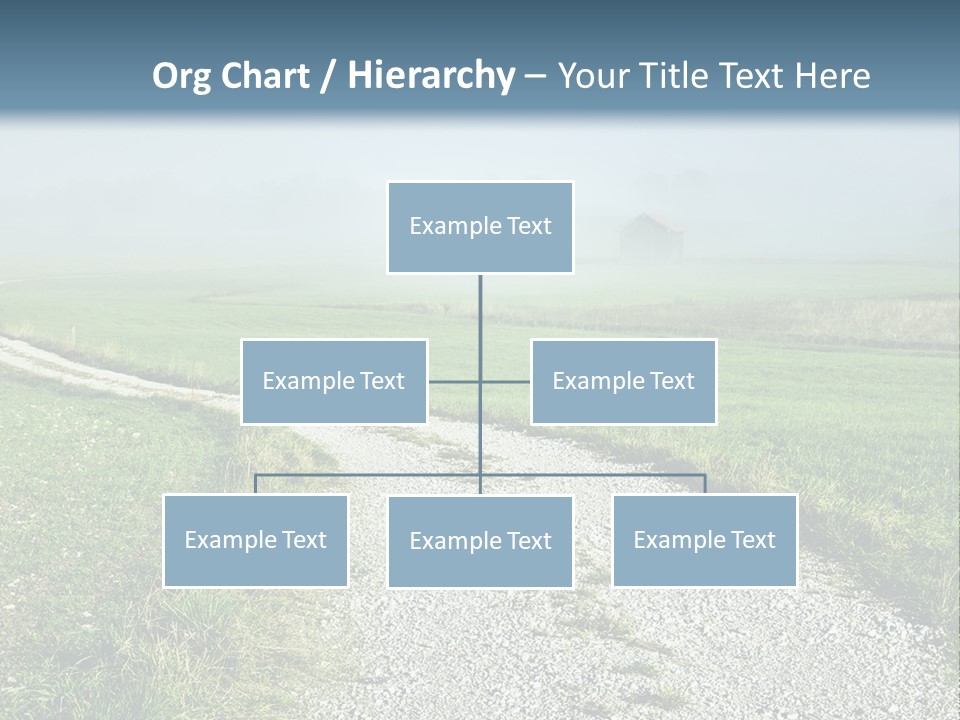 Mountain Field Fall PowerPoint Template