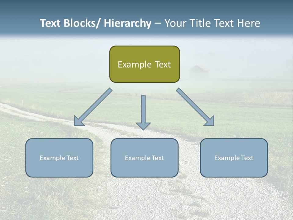 Mountain Field Fall PowerPoint Template