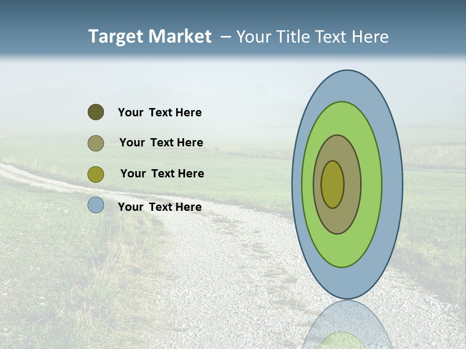 Mountain Field Fall PowerPoint Template