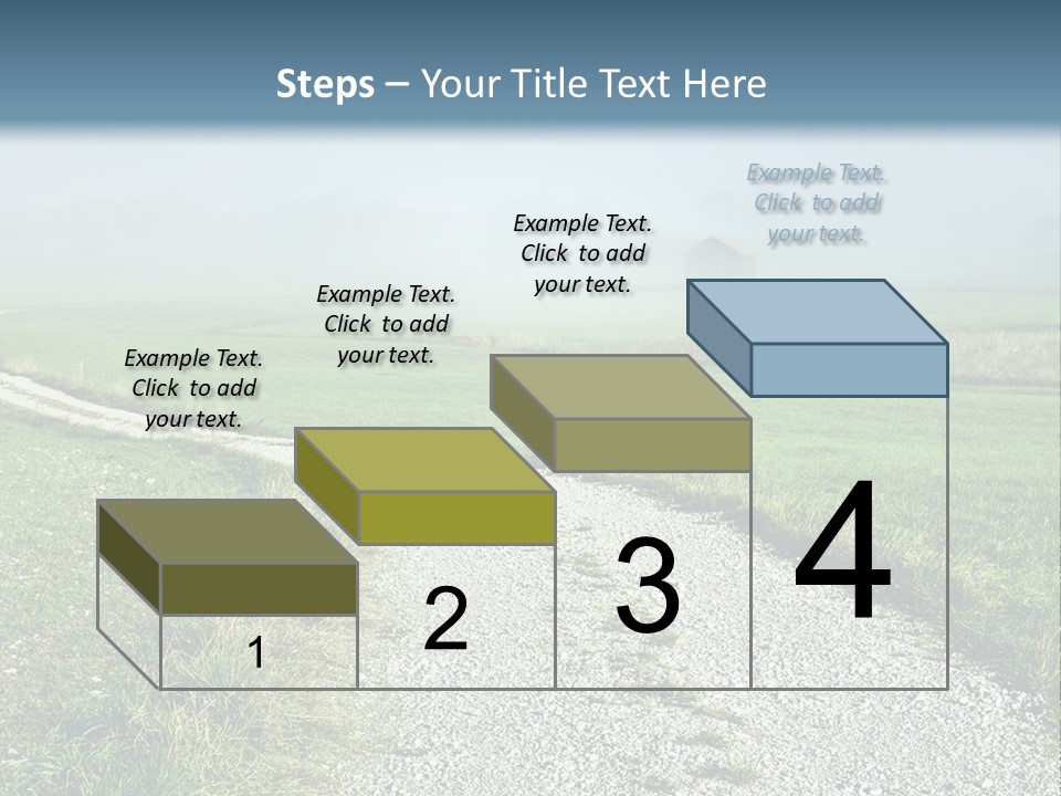 Mountain Field Fall PowerPoint Template