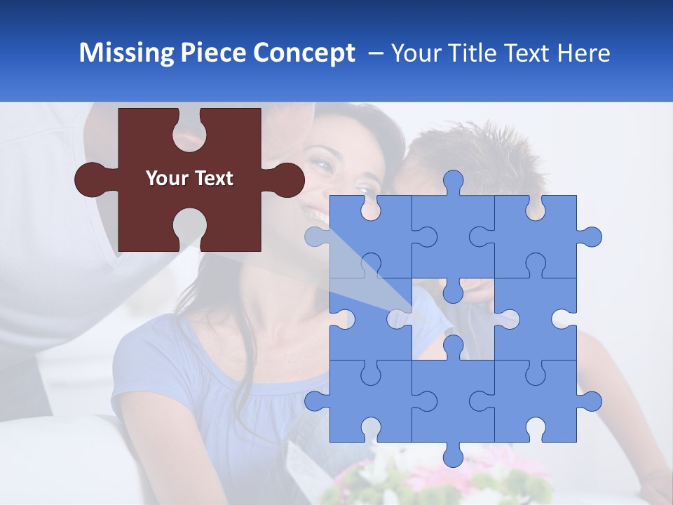 Husband Present Gift PowerPoint Template