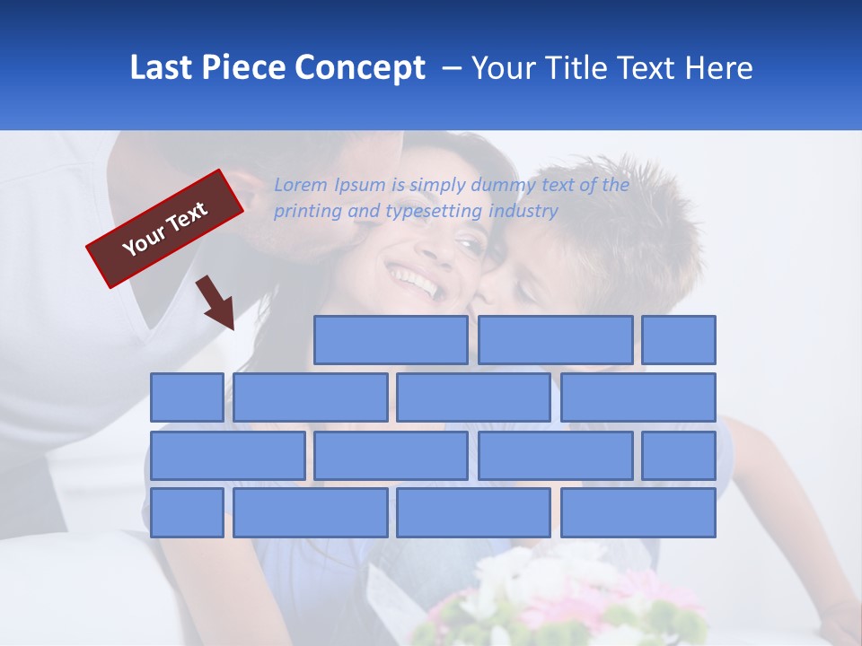 Husband Present Gift PowerPoint Template
