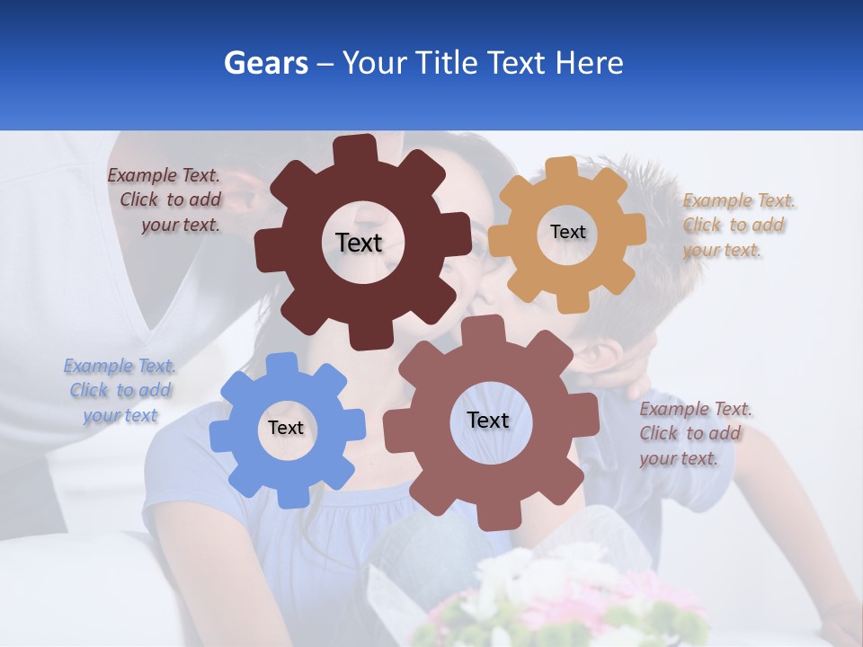 Husband Present Gift PowerPoint Template