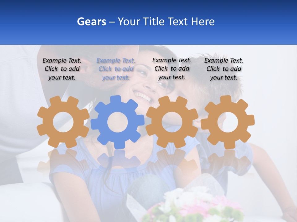 Husband Present Gift PowerPoint Template