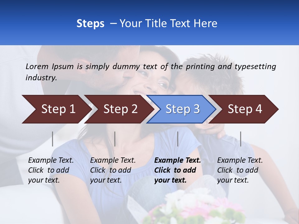 Husband Present Gift PowerPoint Template