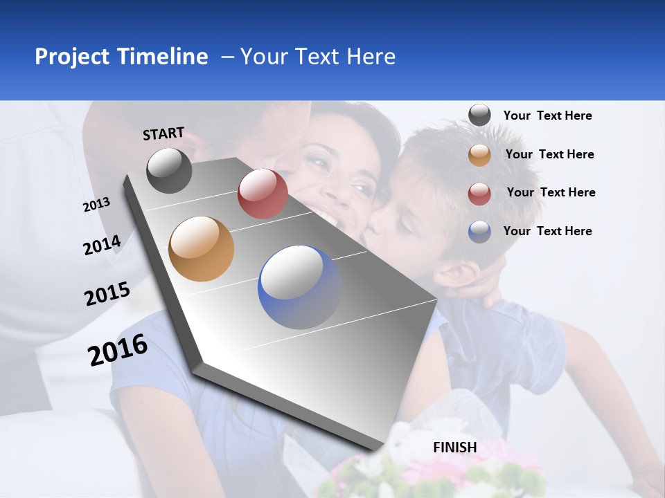 Husband Present Gift PowerPoint Template