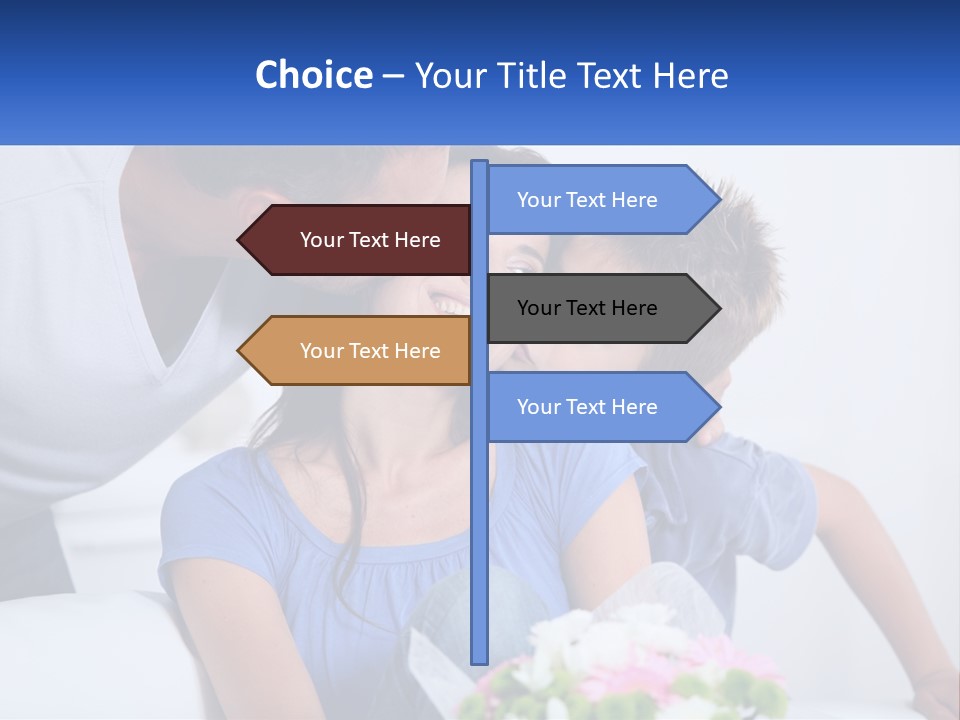 Husband Present Gift PowerPoint Template