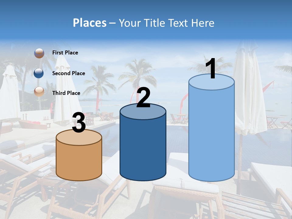 Tree Tropical Palm PowerPoint Template