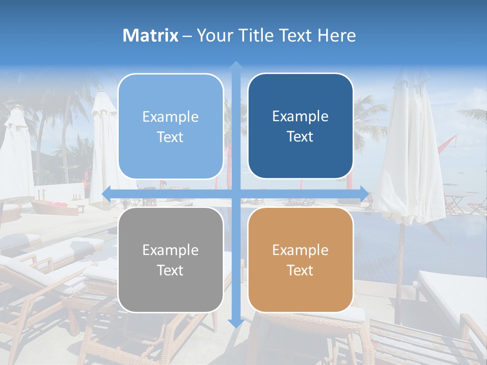 Tree Tropical Palm PowerPoint Template