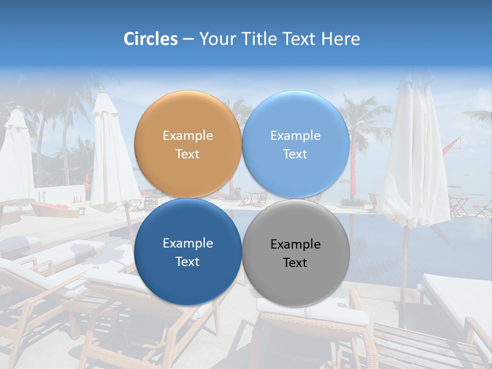 Tree Tropical Palm PowerPoint Template