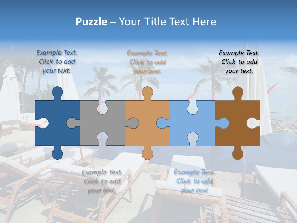 Tree Tropical Palm PowerPoint Template