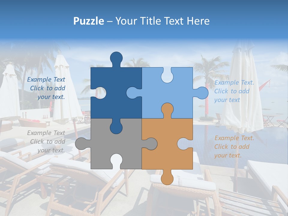 Tree Tropical Palm PowerPoint Template