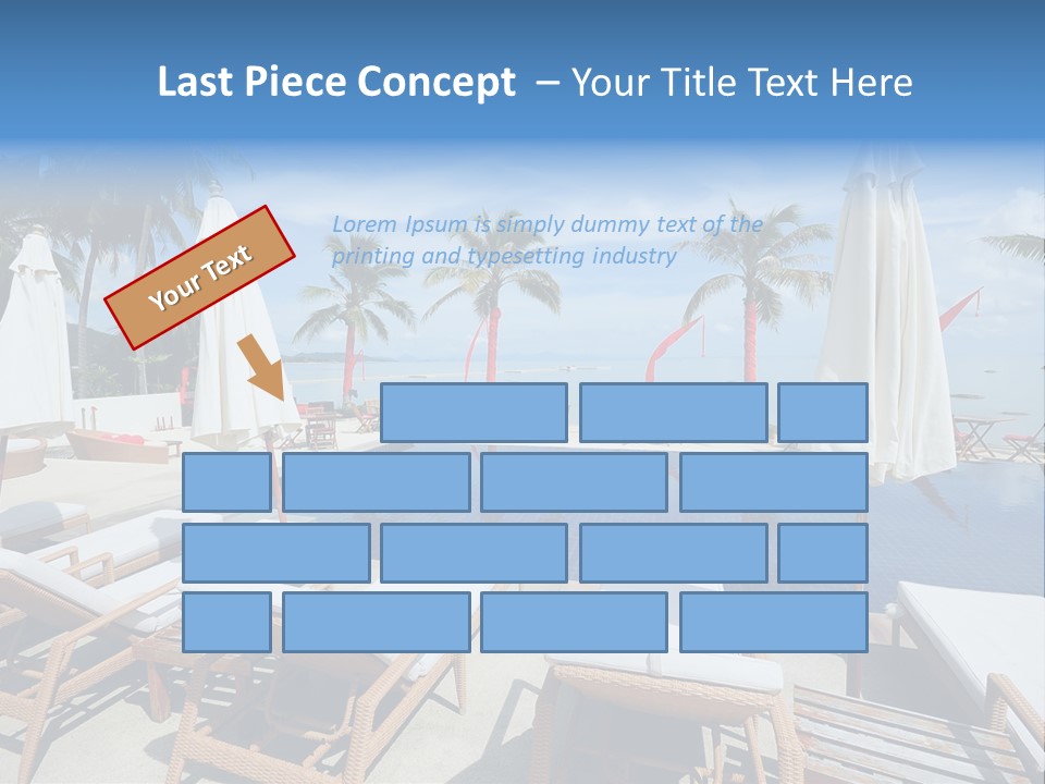 Tree Tropical Palm PowerPoint Template