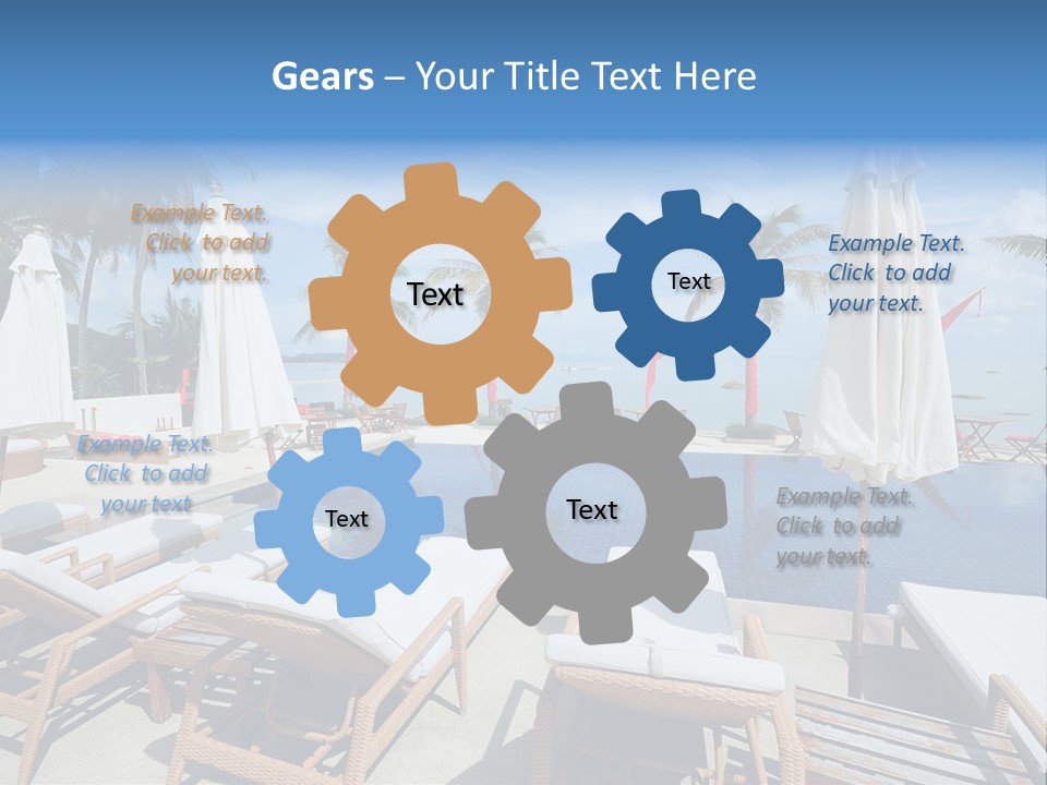 Tree Tropical Palm PowerPoint Template