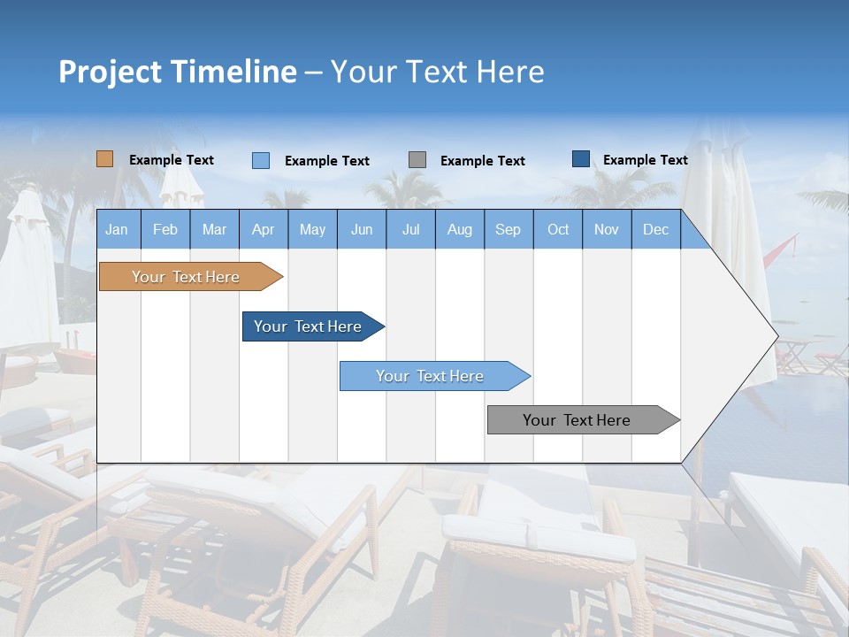 Tree Tropical Palm PowerPoint Template