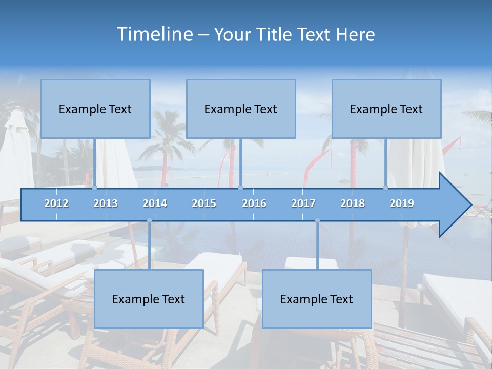 Tree Tropical Palm PowerPoint Template