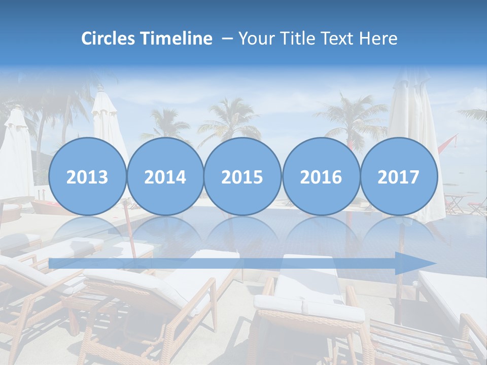 Tree Tropical Palm PowerPoint Template