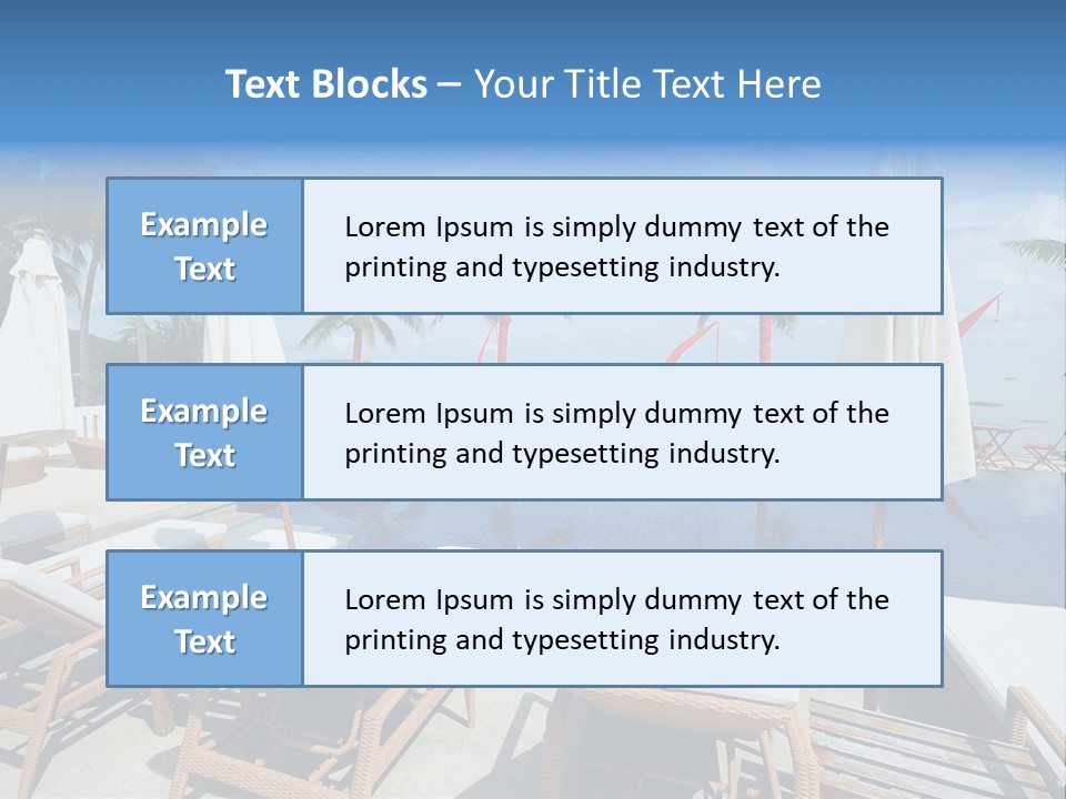 Tree Tropical Palm PowerPoint Template