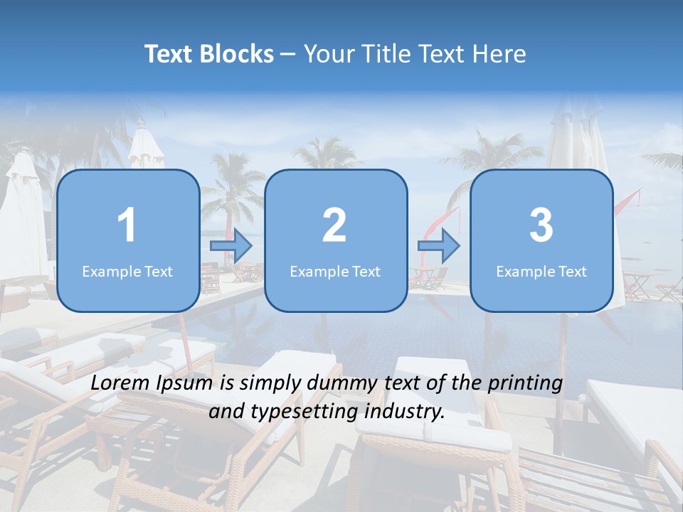 Tree Tropical Palm PowerPoint Template