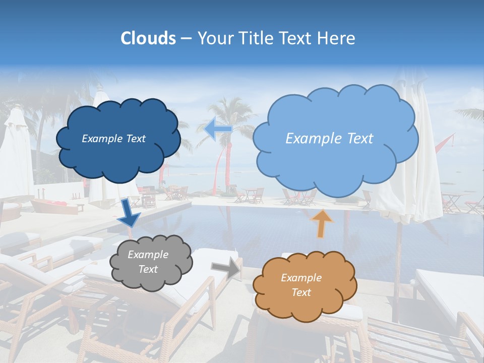 Tree Tropical Palm PowerPoint Template