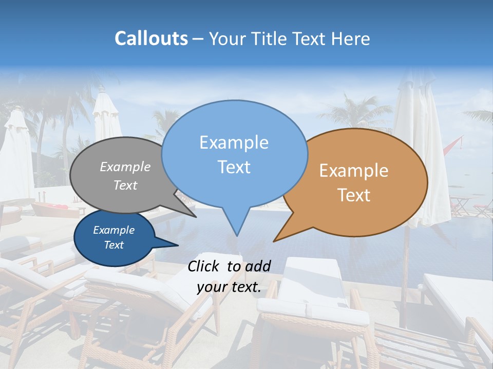 Tree Tropical Palm PowerPoint Template