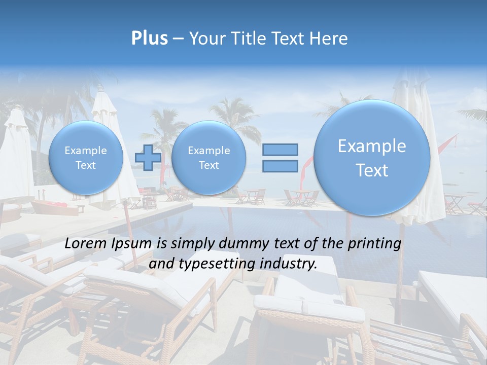 Tree Tropical Palm PowerPoint Template