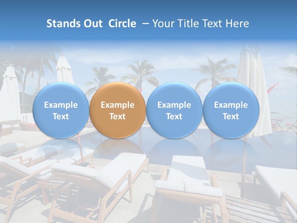 Tree Tropical Palm PowerPoint Template