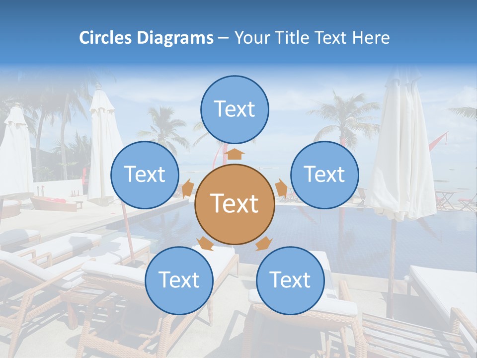 Tree Tropical Palm PowerPoint Template