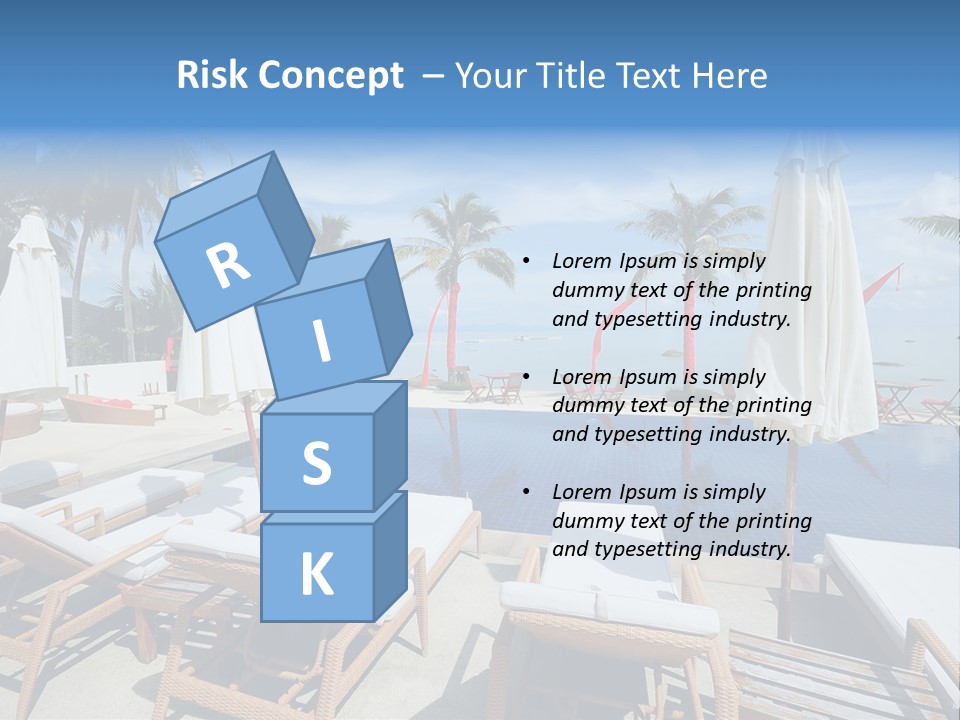 Tree Tropical Palm PowerPoint Template