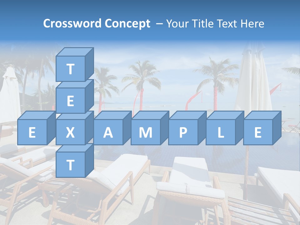 Tree Tropical Palm PowerPoint Template