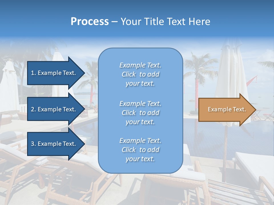 Tree Tropical Palm PowerPoint Template