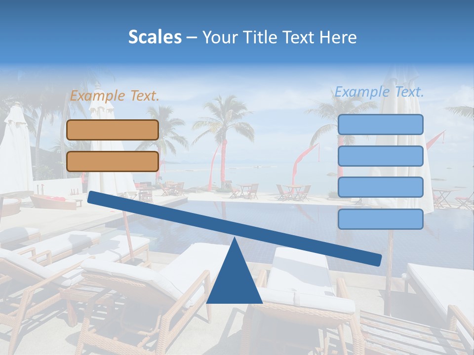 Tree Tropical Palm PowerPoint Template
