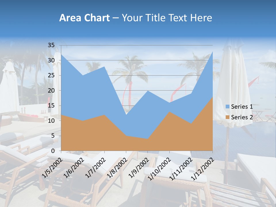 Tree Tropical Palm PowerPoint Template