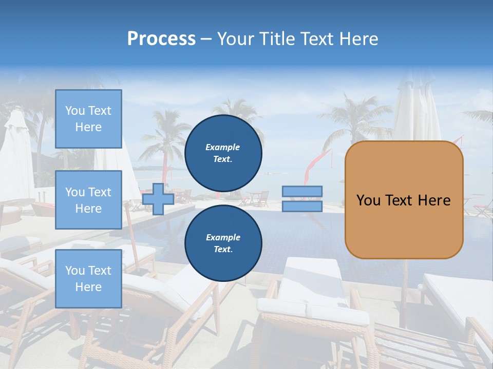 Tree Tropical Palm PowerPoint Template