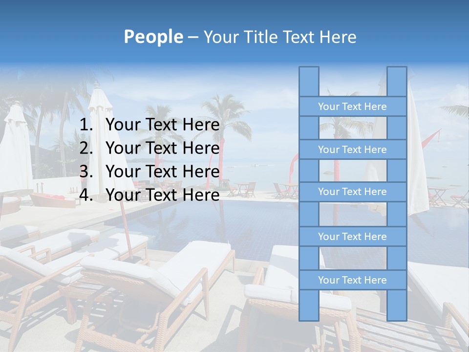 Tree Tropical Palm PowerPoint Template