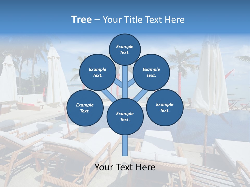 Tree Tropical Palm PowerPoint Template