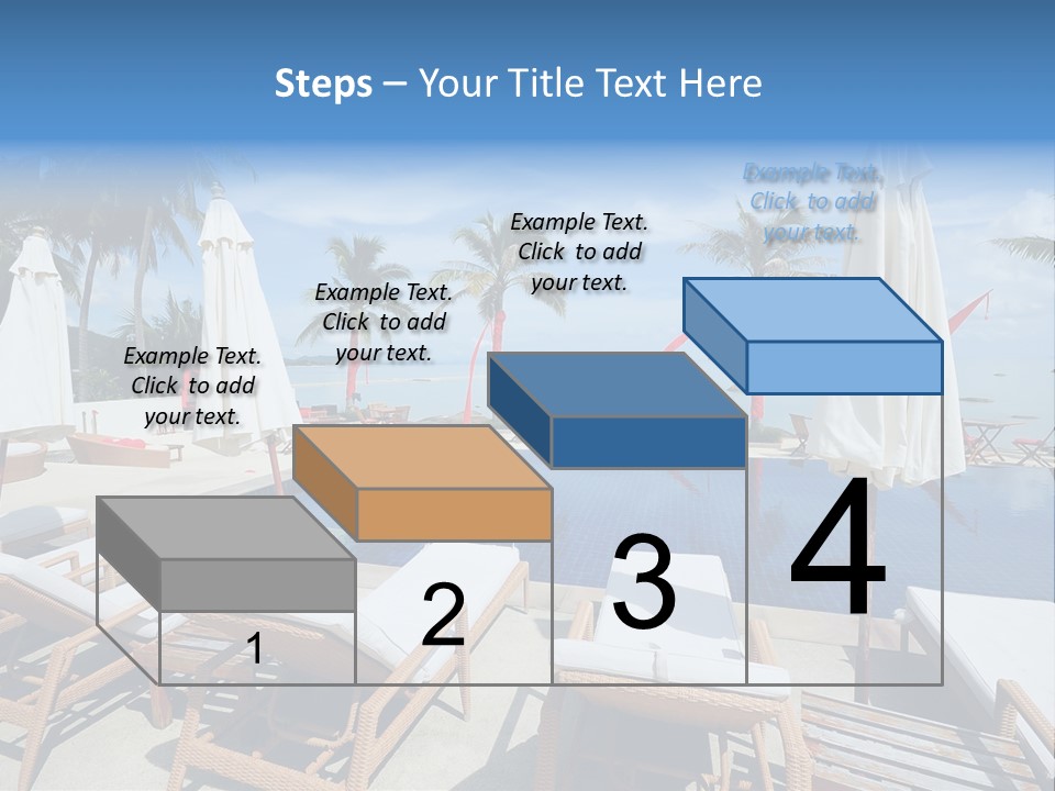 Tree Tropical Palm PowerPoint Template