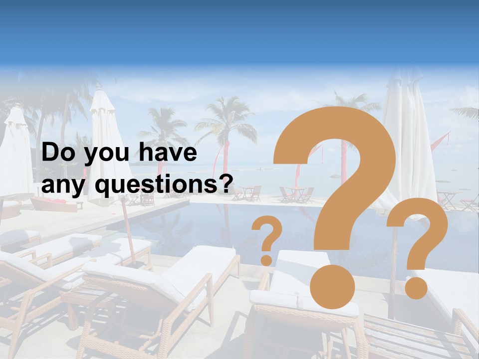 Tree Tropical Palm PowerPoint Template