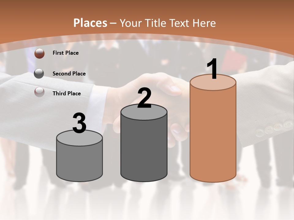 Hand Ready Shake PowerPoint Template