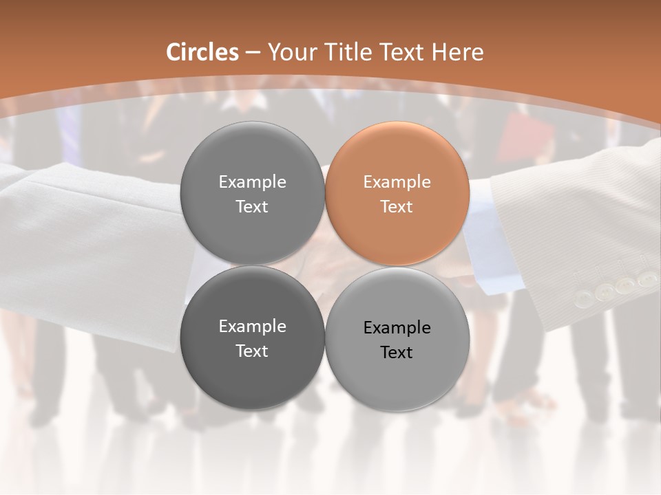 Hand Ready Shake PowerPoint Template