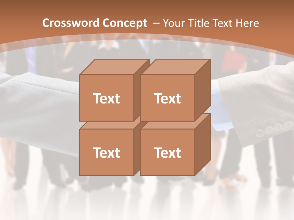 Hand Ready Shake PowerPoint Template