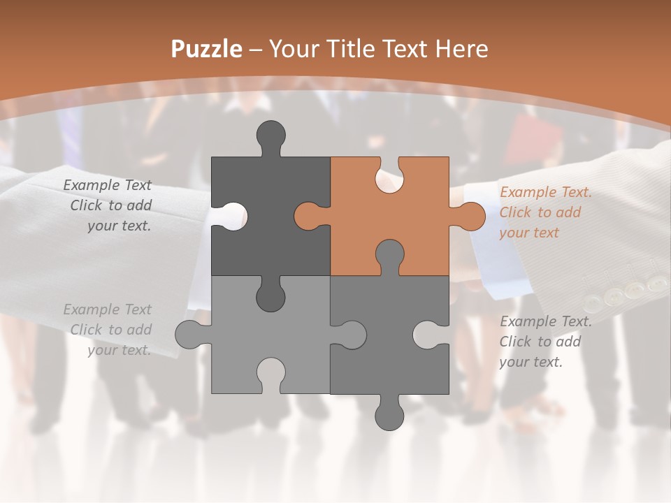 Hand Ready Shake PowerPoint Template