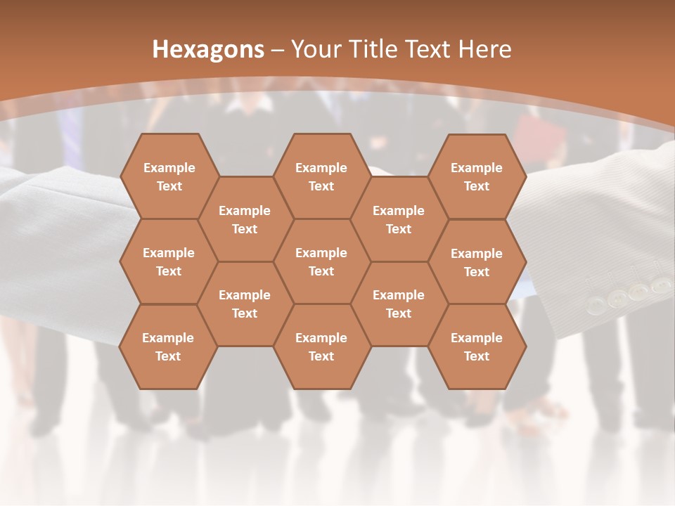 Hand Ready Shake PowerPoint Template