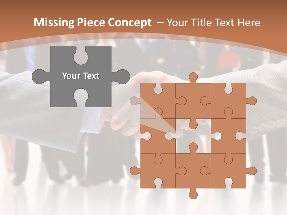 Hand Ready Shake PowerPoint Template