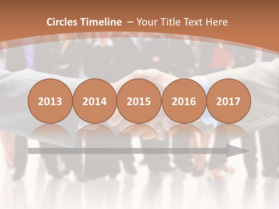 Hand Ready Shake PowerPoint Template