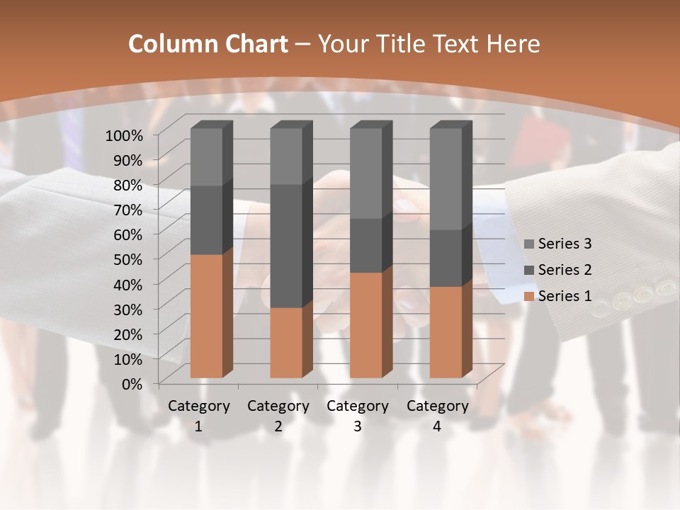 Hand Ready Shake PowerPoint Template