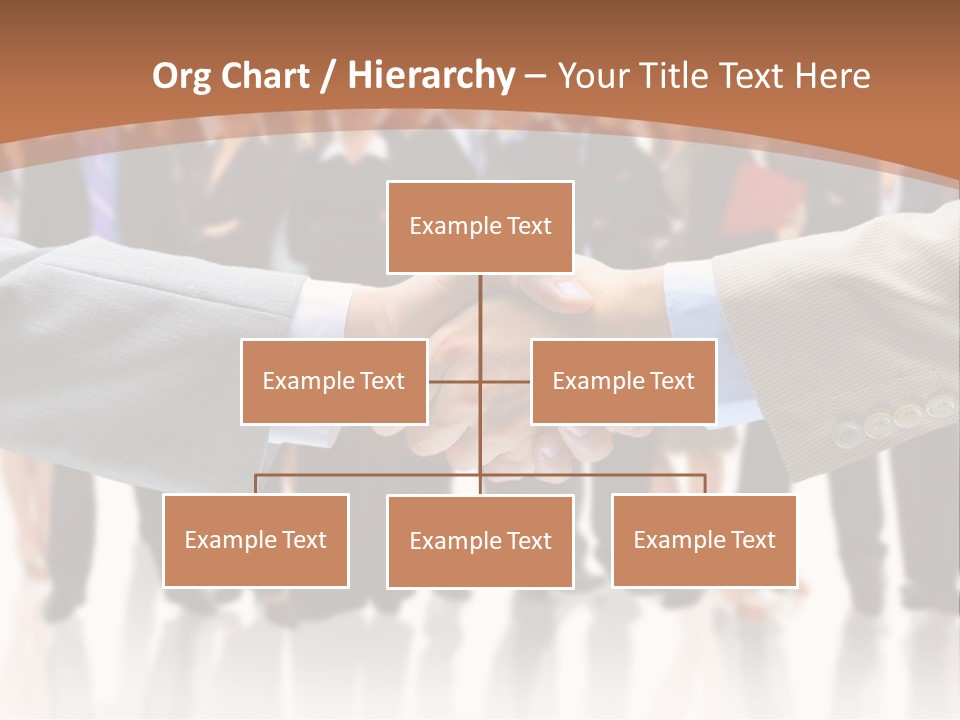 Hand Ready Shake PowerPoint Template