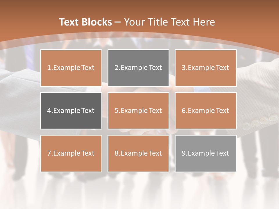 Hand Ready Shake PowerPoint Template